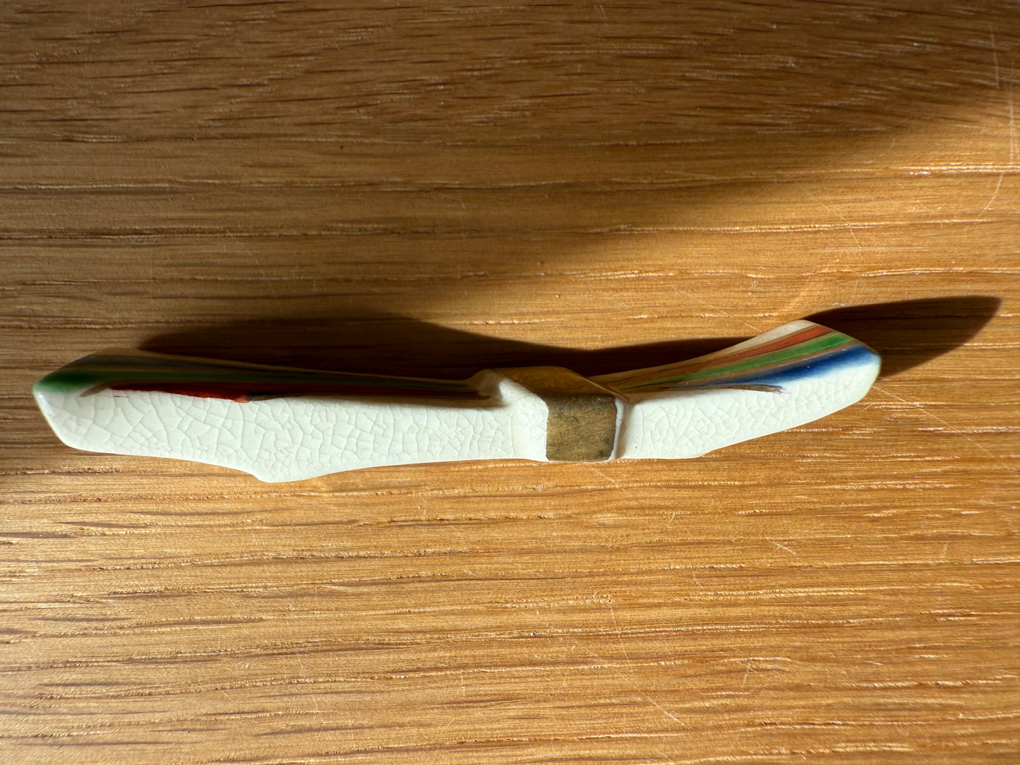 Vintage Kyomizuyaki Chopstick holder