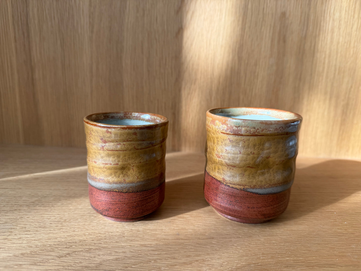 Brown Vintage Couples Teacups