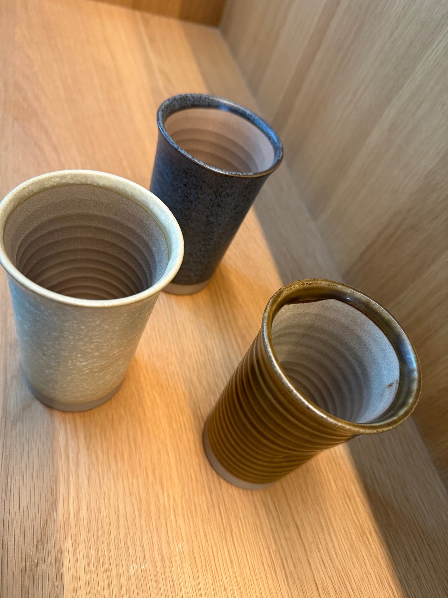 Handmade Tall Tea Cups
