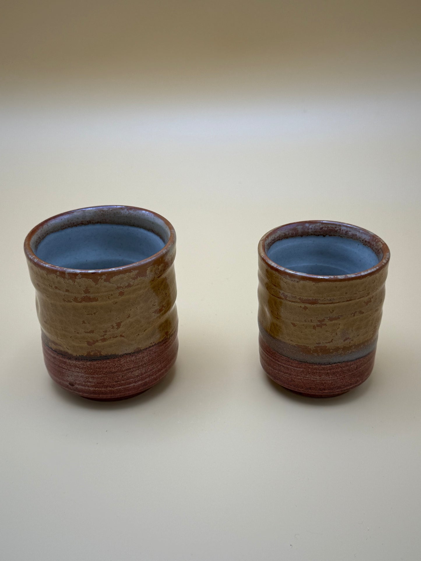 Brown Vintage Couples Teacups